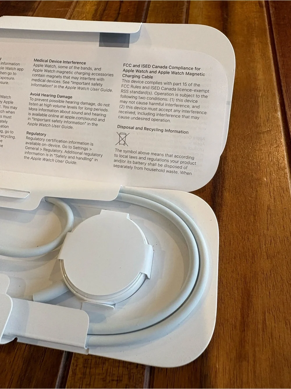 Apple USB-C Magnetic Watch Charging Cable — White